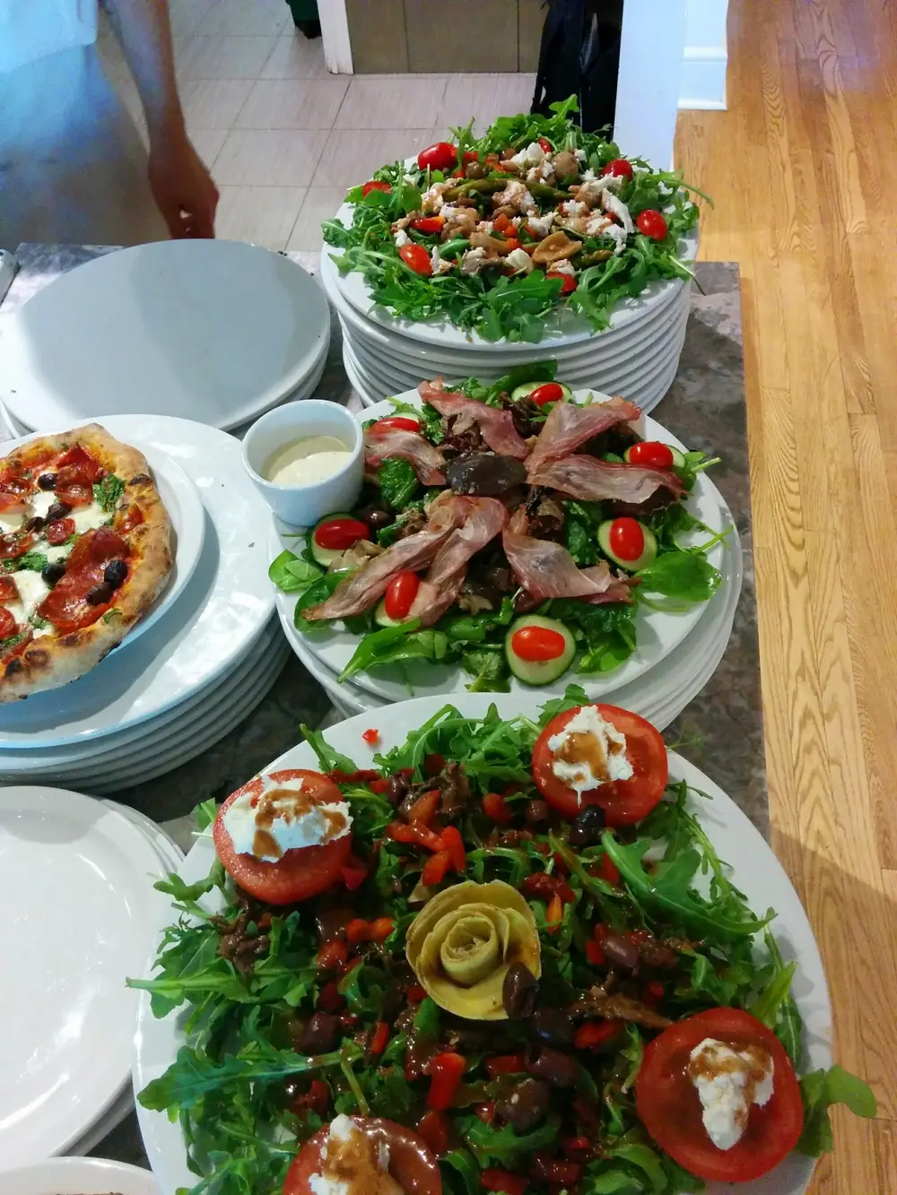 Salads that you create are here.......
