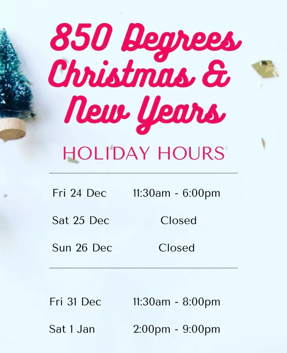 Christmas hours