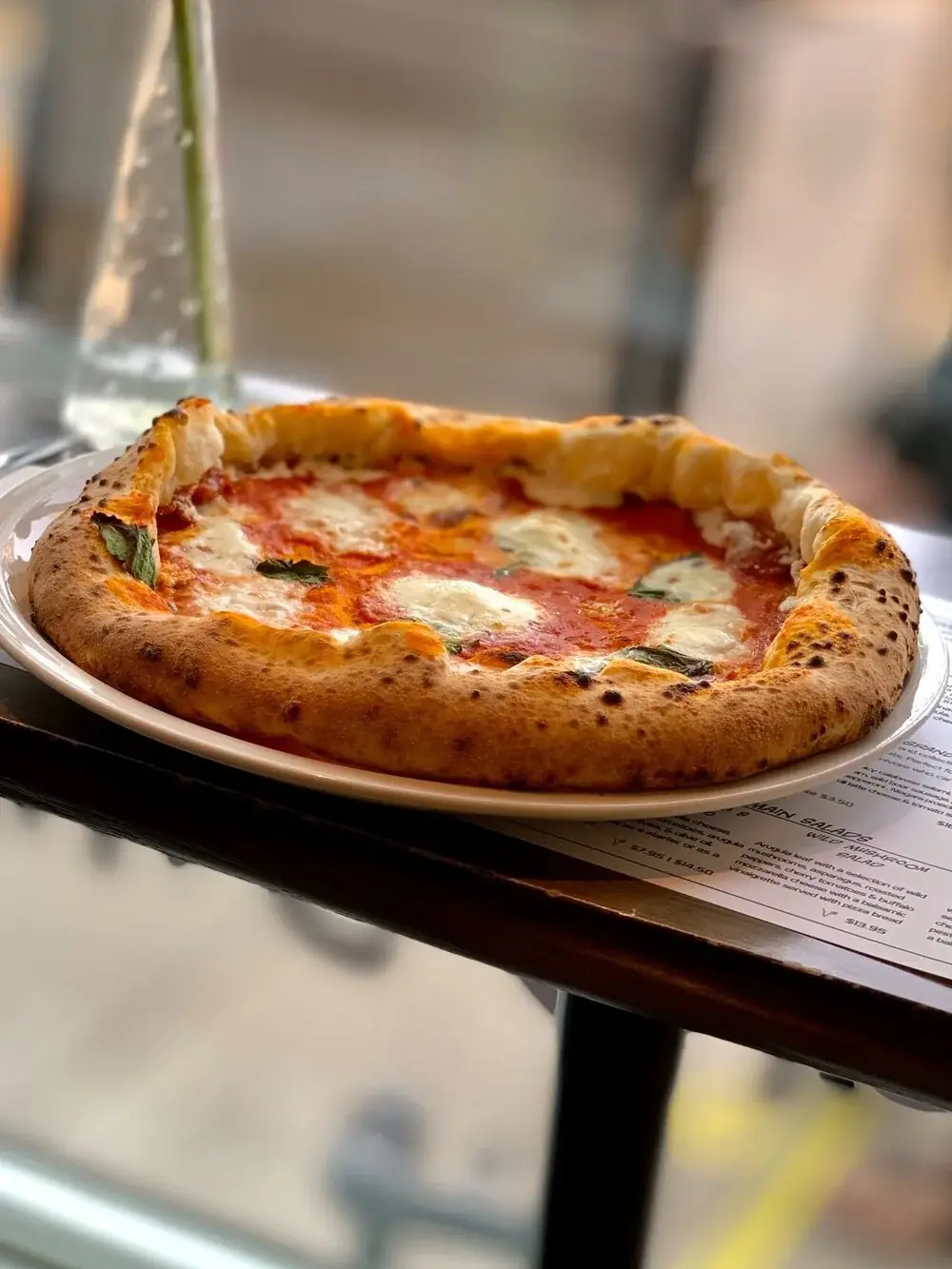 Take our classic St John pizza and stuff the crust with ricotta cheese and hot salami.