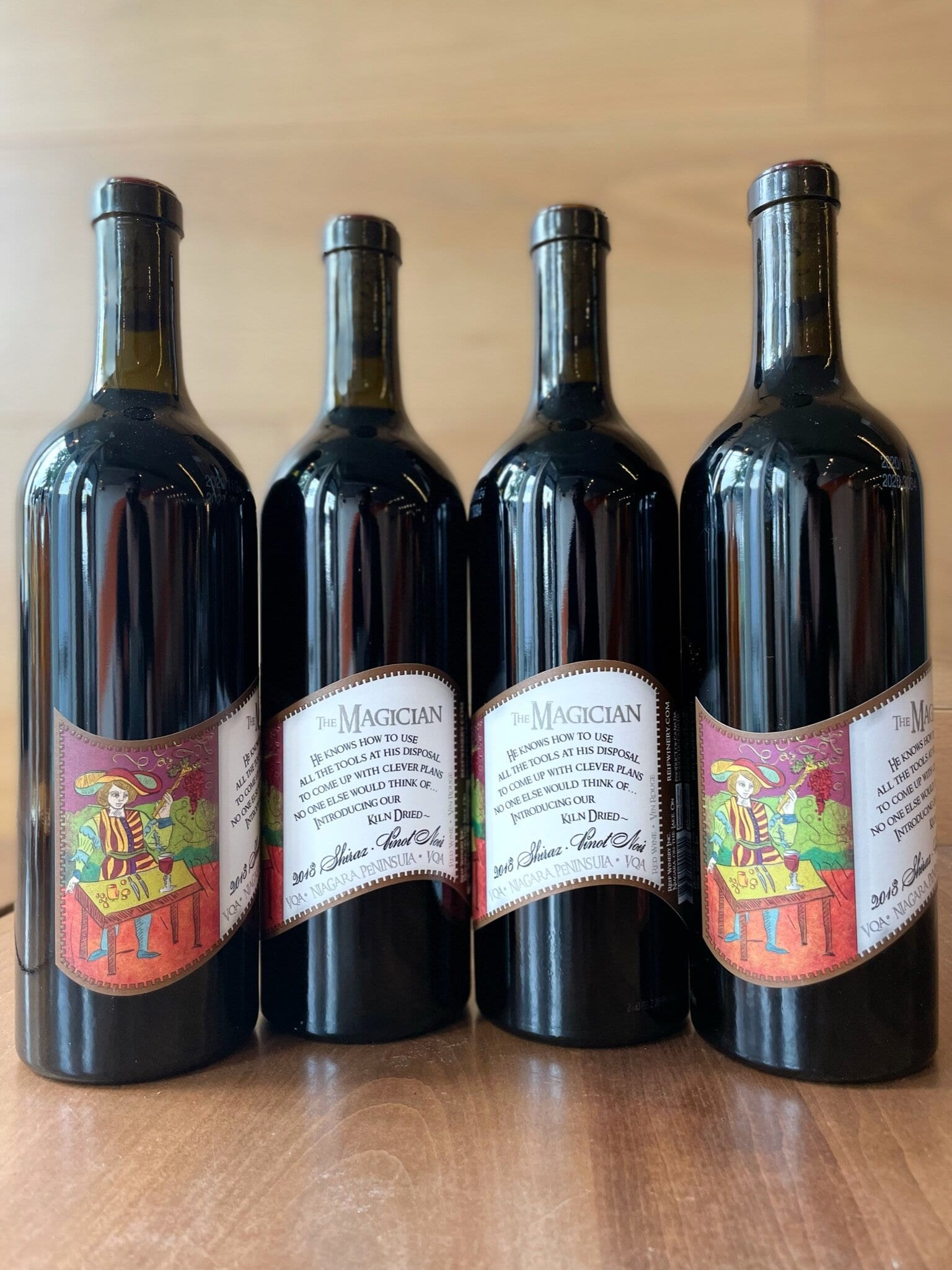 Introducing The Magician; a blend of shiraz (80%) and pinot noir (20%) - silky tannins and dark berry fruit on this well structured wine create a long, smooth finish. Balanced acidity interplays with black pepper, spice, black cherry, blackberry, and chocolate notes. Available by the bottle ($48).