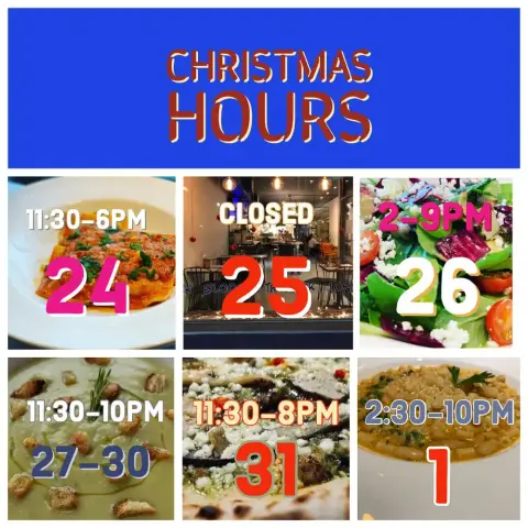 Christmas Hours