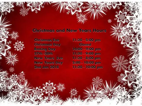 Holiday Hours