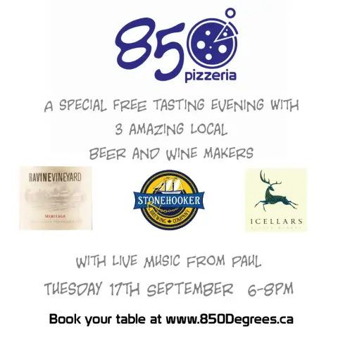 A special FREE tasting evening with  3 amazing Local  beer and Wine makers